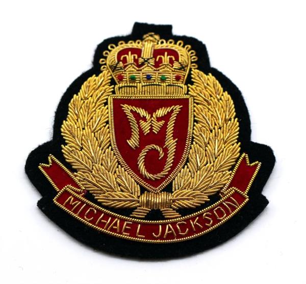 Embroidered Bullion Wire Badges